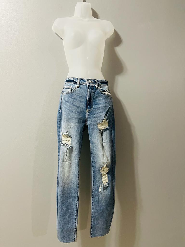 Sneak Ripped Light Blue Jeans