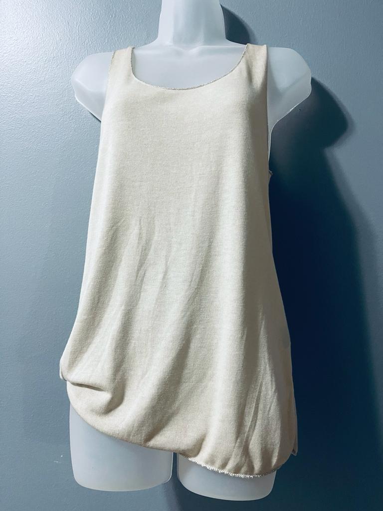 Soft Cool Sleveless Linen Top