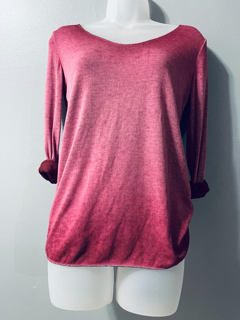 Long Sleeve Pink Shirt