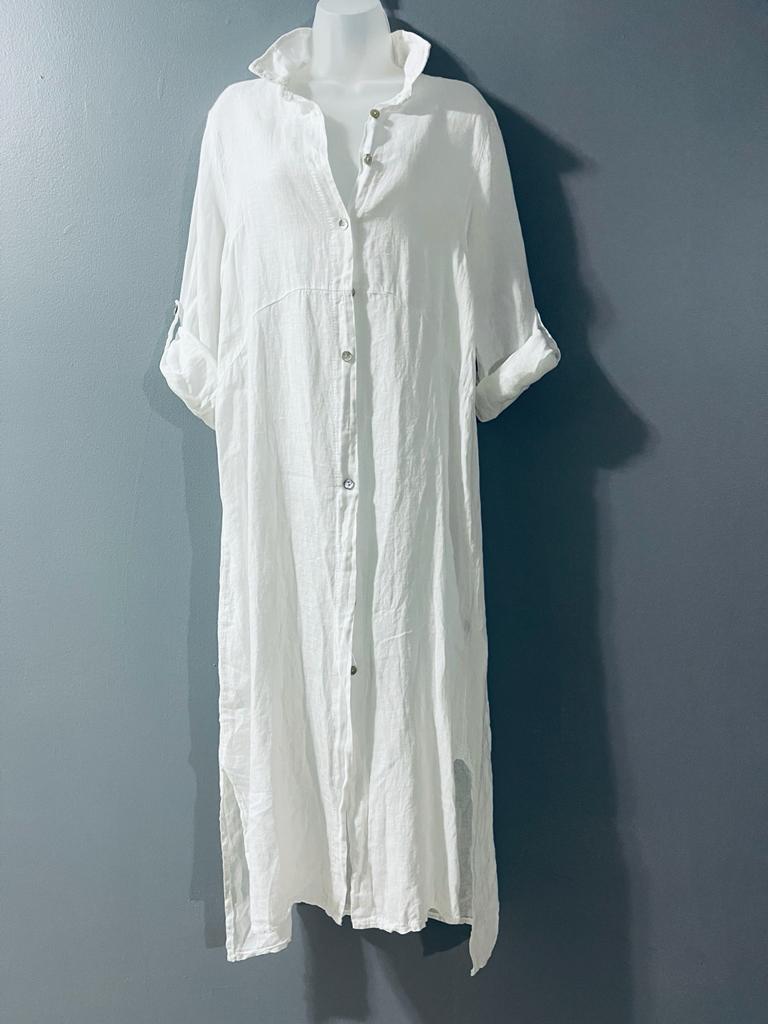 Long Breeze Linen Dress