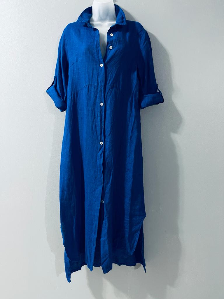 Long Breeze Linen Dress