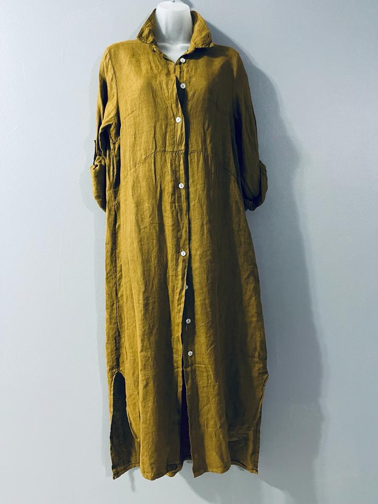 Long Breeze Linen Dress