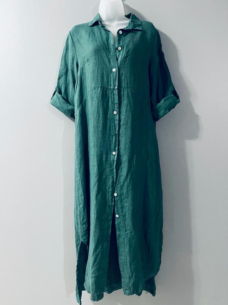 Long Breeze Linen Dress