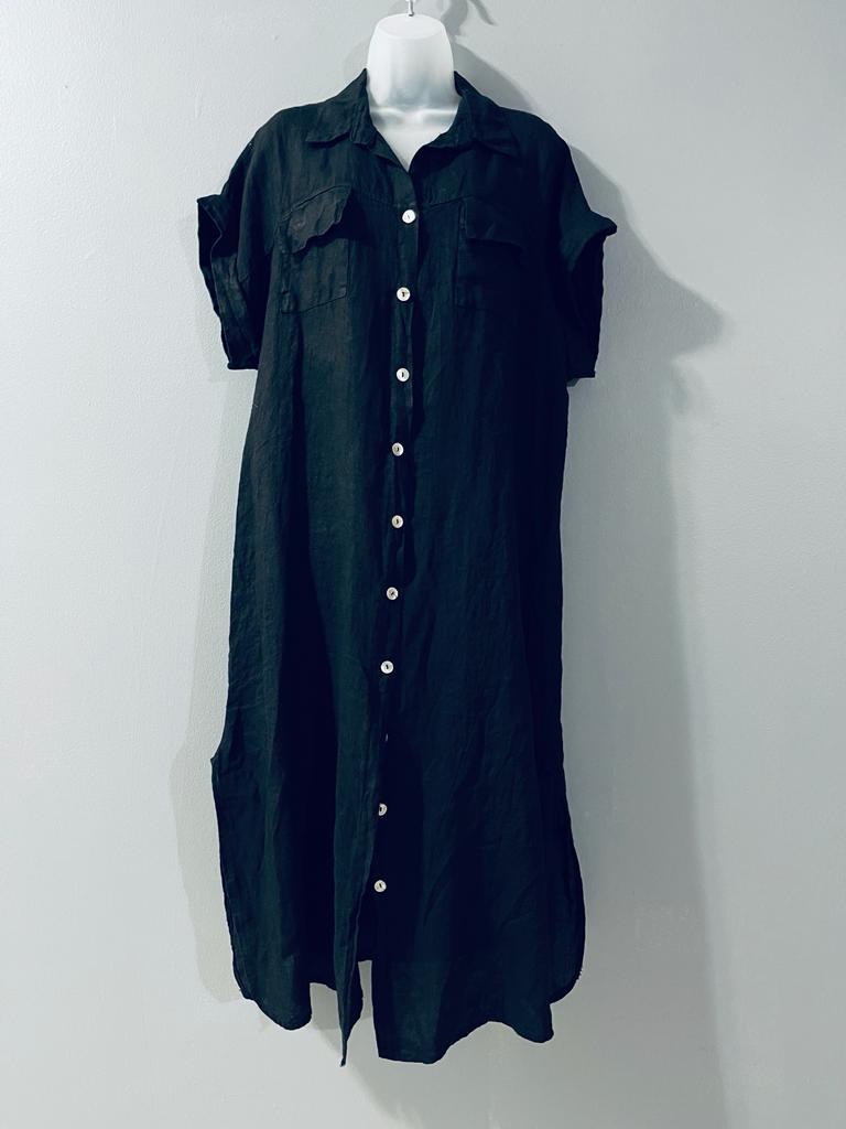 Long Breeze Linen Dress