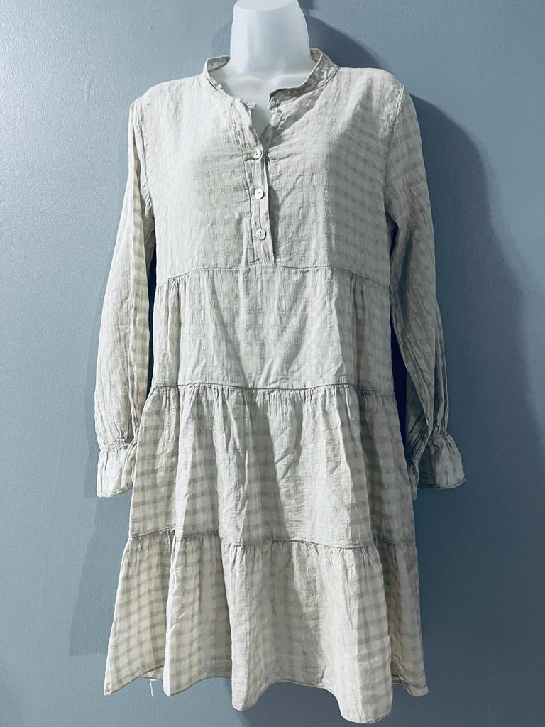 Short Linen Casual Dress